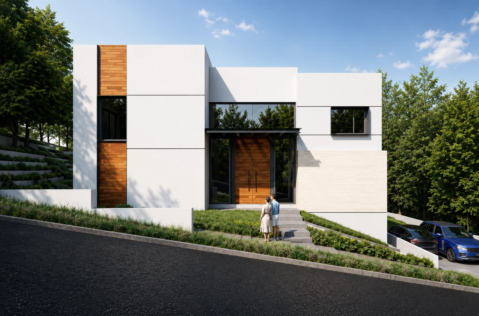 Arquitectura contemporánea de Casa Dalias